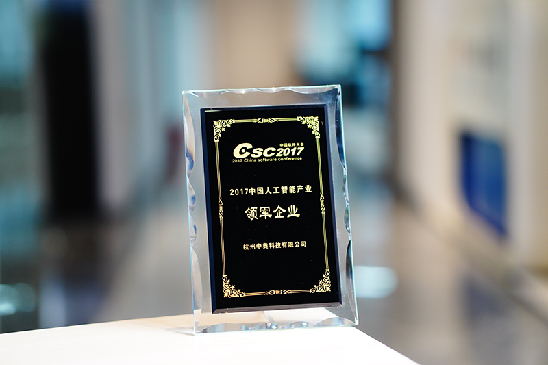 2017中國人工智能產業領軍企業